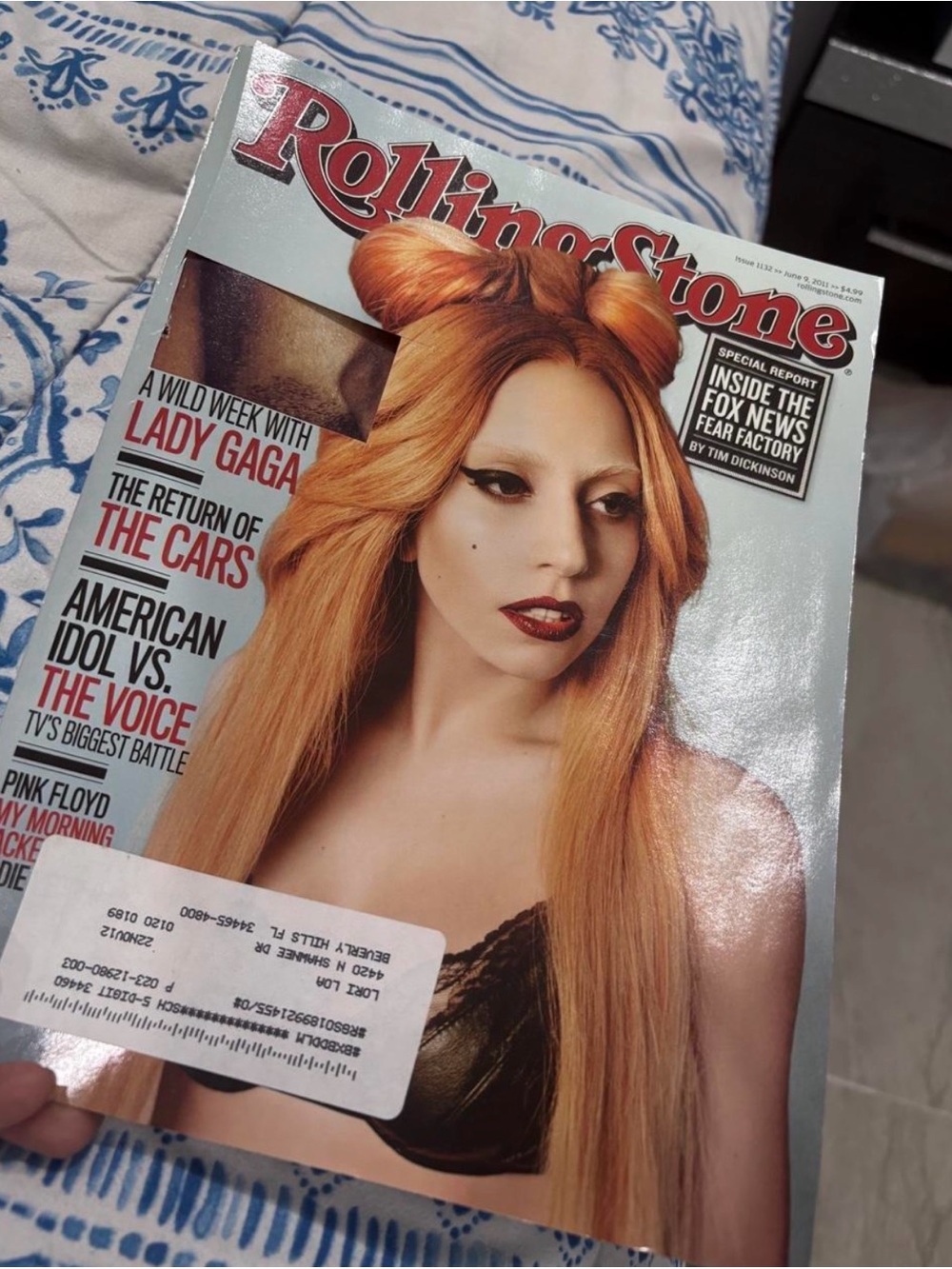 Lady Gaga Rolling Stones Magazine